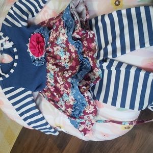 2 piece Counting Daises